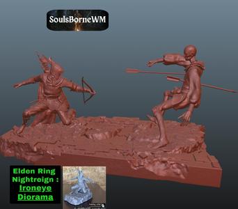 Elden Ring Nightreign : Ironeye Diorama (Bonus standalone version)