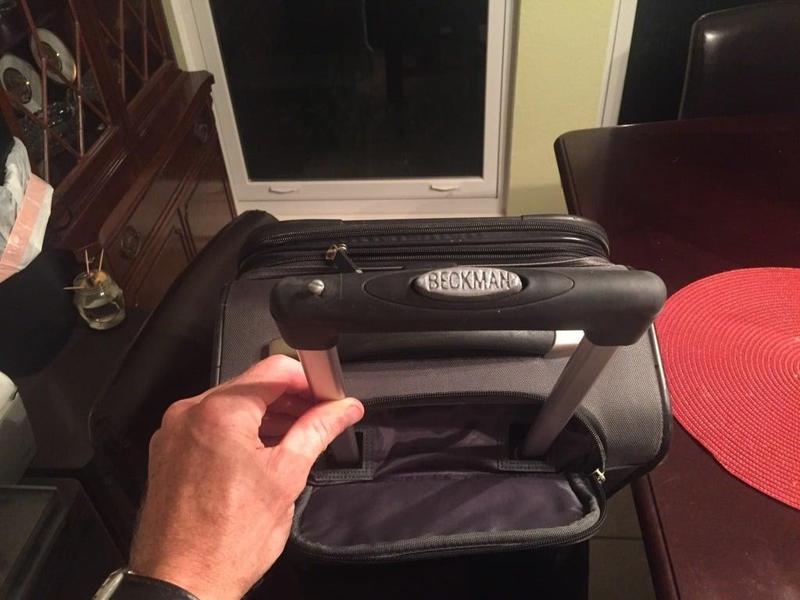 Eddie Bauer Luggage Handle Repair