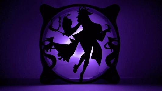 Genshin Impact Yae Miko PC fan cover