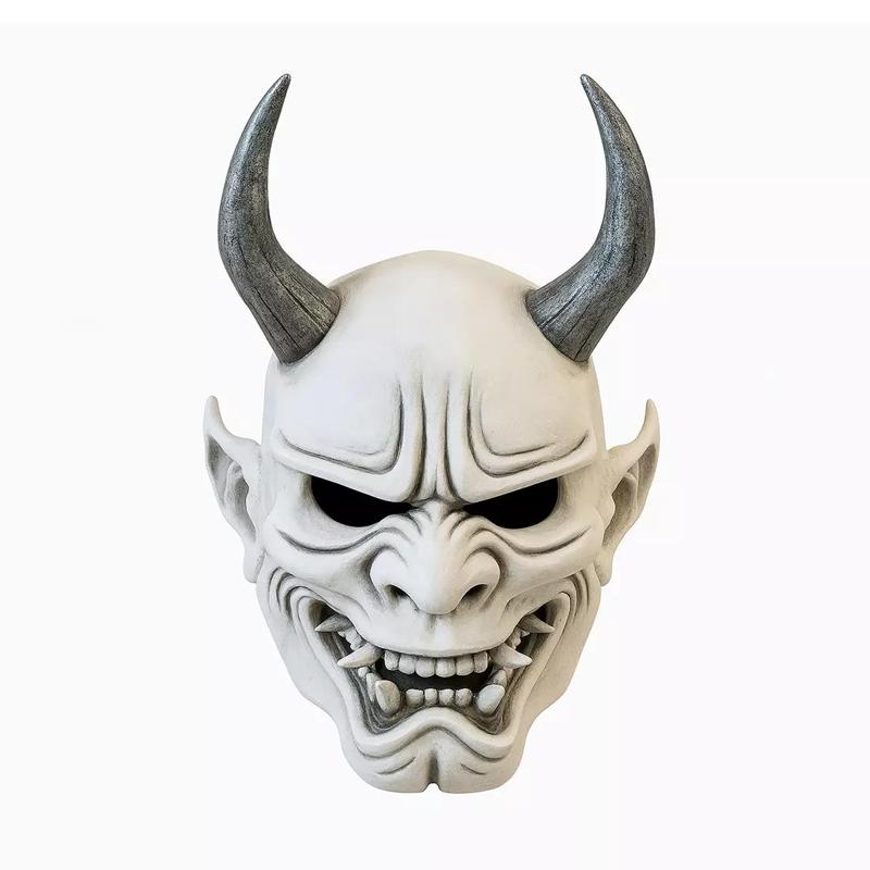White Oni Demon Mask toy