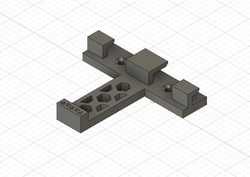 wall bracket 9x8 technic building block