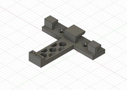 wall bracket 9x8 technic building block