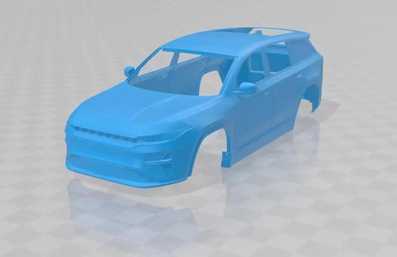 Jeep Wagoneer S 2024 - Body Car STL Model