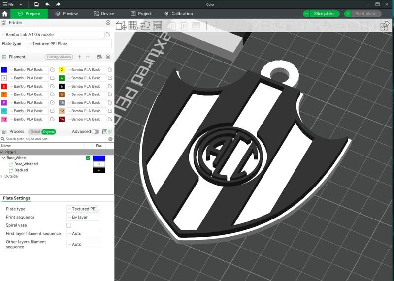 AFA Central Córdoba (SDE) club Coaster necklace and keychain Color Printable
