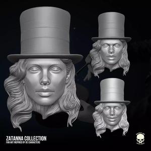 Zatanna DC Fan Art 3D printable File For Action Figures