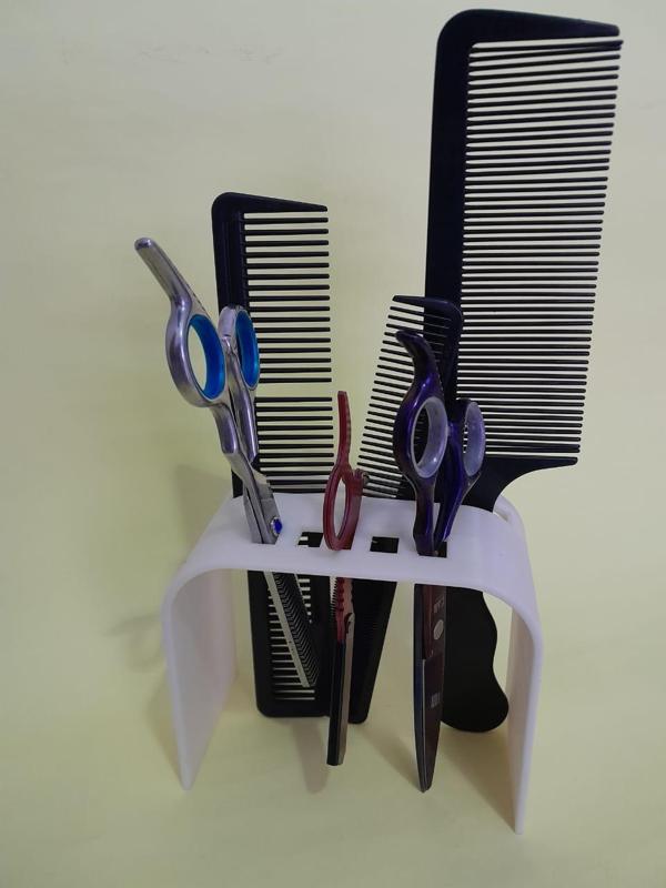 HOLDER for barber/hairdressing scissors and combs