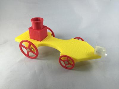 Jet Propulsion Rocket Car Challenge