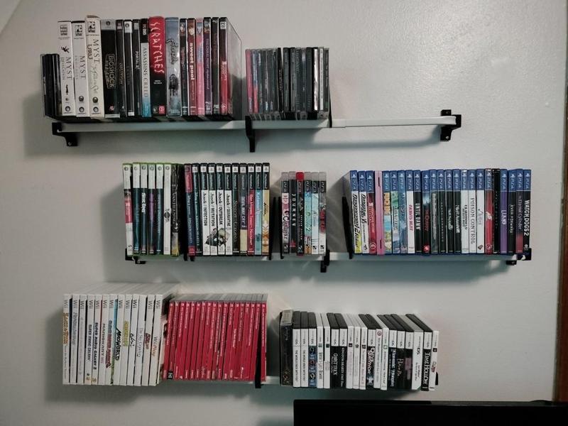 World's Cheapest Game/Movie Shelves