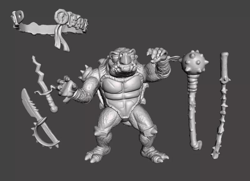 TOKKA VINTAGE TMNT TEENAGE MUTANT NINJA TURTLES COMPLETO