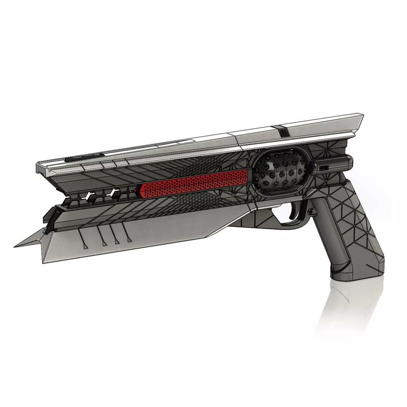 Sunshot Red Dwarf Exotic Hand Cannon
