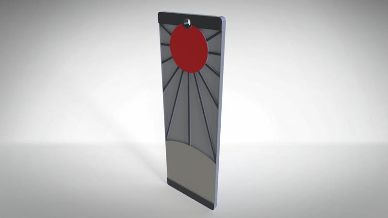 DEMON SLAYER TANJİRO EARRING KİMETSU NO YAİBA ANİME COSPLAY