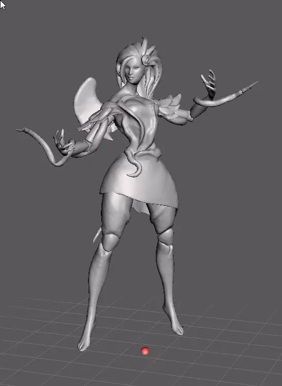 HAUNTED ZYRA 3D MODEL