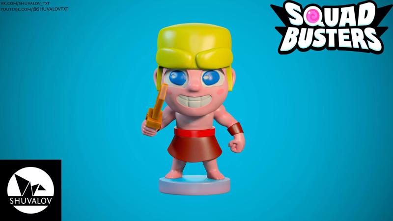 Squad Busters Baby Barbarian
