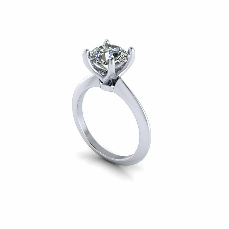 Tiffany Solitaire Wedding Ring R6