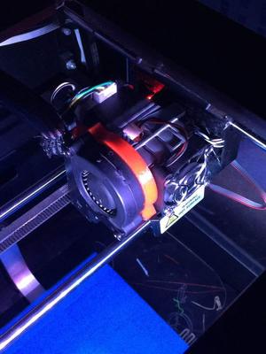 Replicator 2 active cooling mount