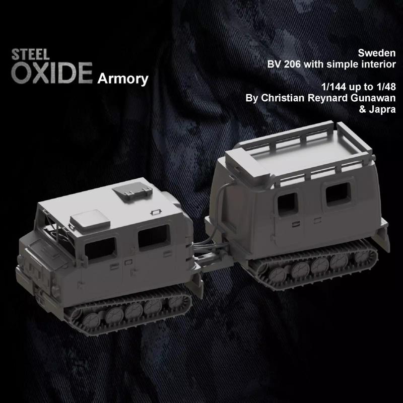 Sweden BV 206 Bandvagn 206 for 3D printing