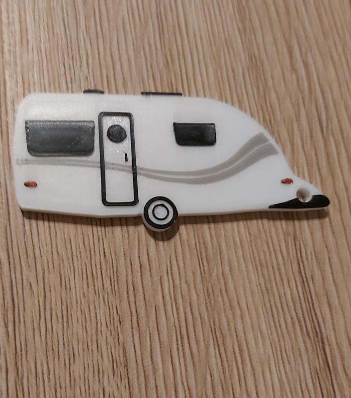 Caravan keychain
