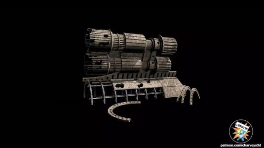 Star Wars Mos Eisley Junk Pile Piece 2 for action figures