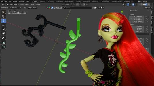 Venus McFlytrap Ghoul Spirit earrings