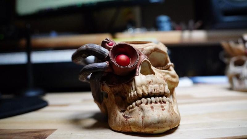 Servo Skull 3D Printable