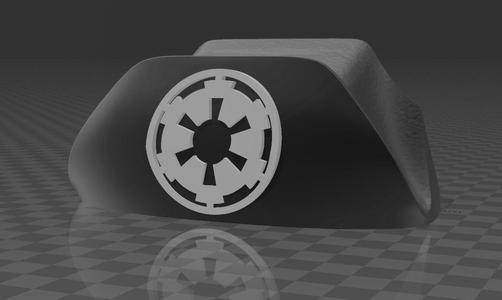 XBOX controller stand with Galactic Empire and Stormtrooper design