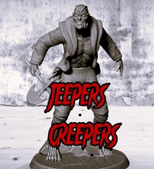 Jeepers Creepers miniature / alien / alien devil / demon 3D printable miniatures