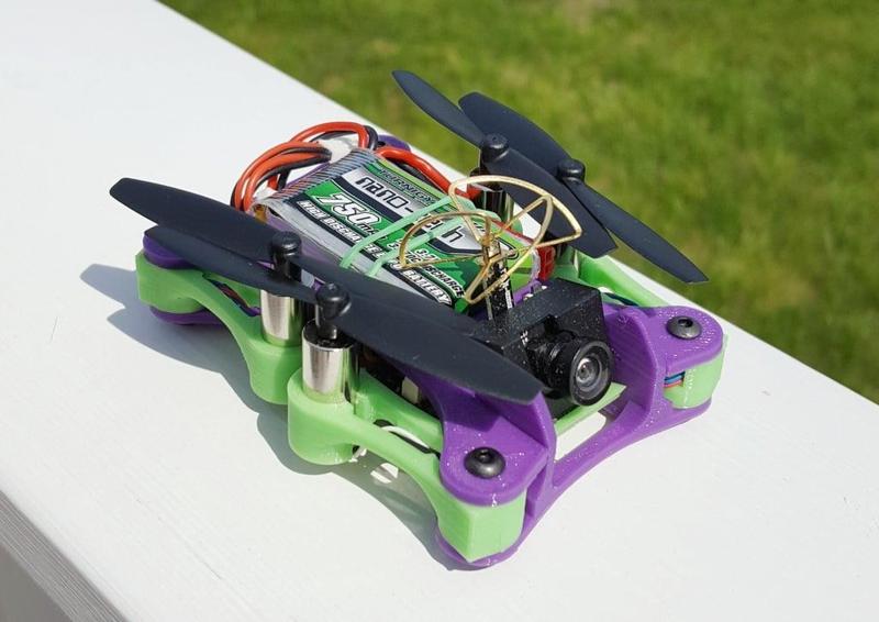 Foldable Brushed Microquad