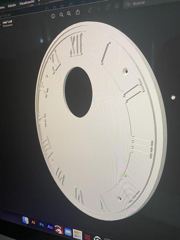 Caratulas moon phase clock