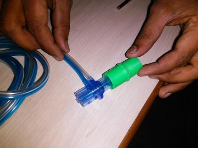 Ventilator connector, double ended