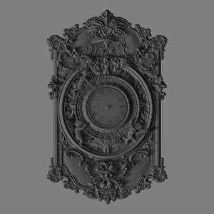clock275c stl cnc design