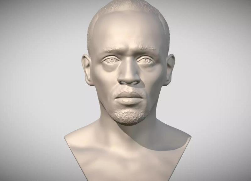 Usain Bolt bust