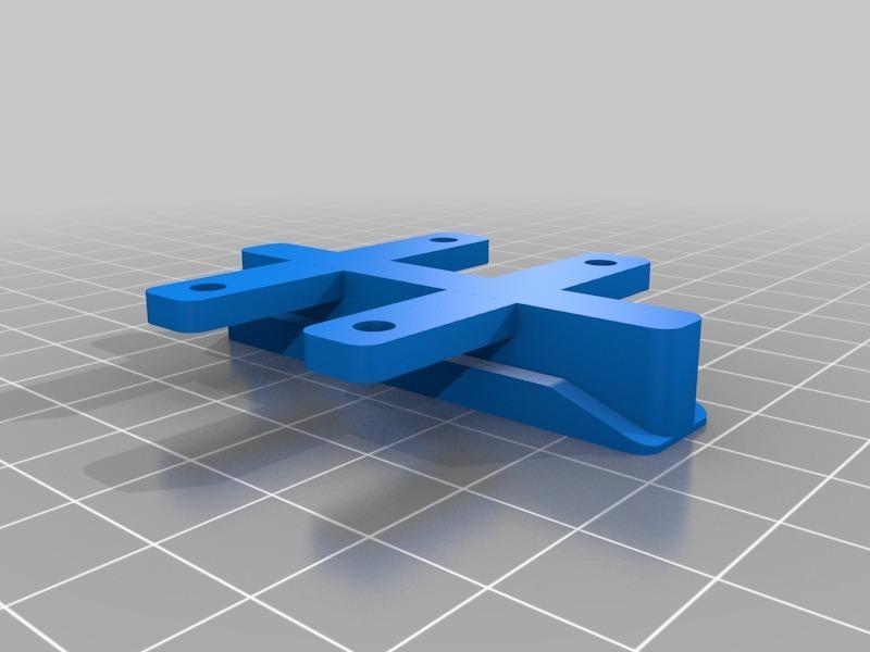 Walkera G-2D Gimbal (plastic) to DJI F450 Flamewheel Adapter