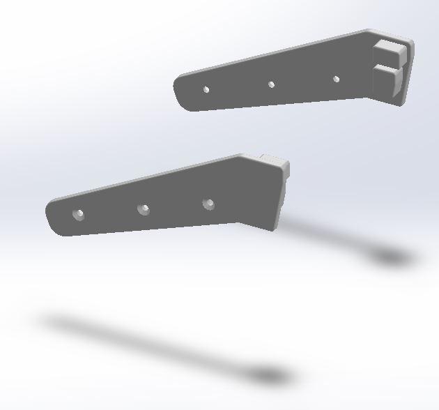 Extension plate nicotine 150mm