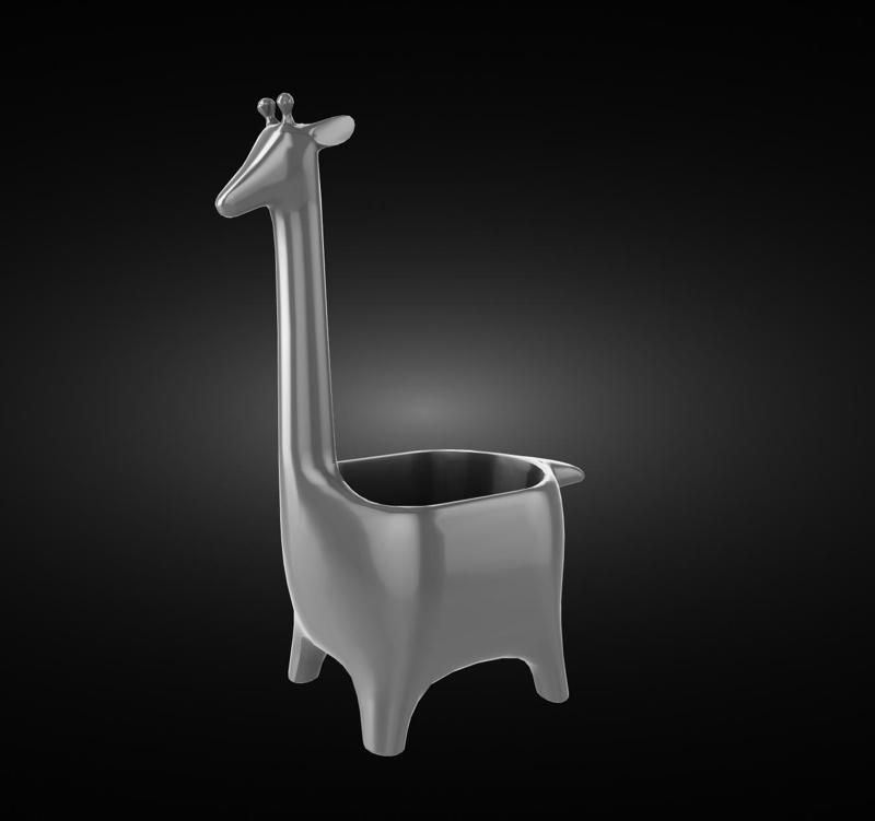 Beautiful giraffe vase