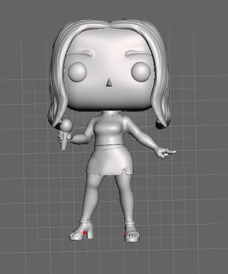 Singer Funko Girl