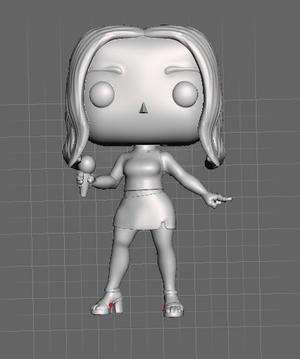 Singer Funko Girl