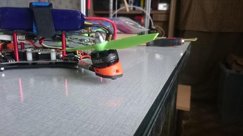 ZMR 250 15 degree motor tilt