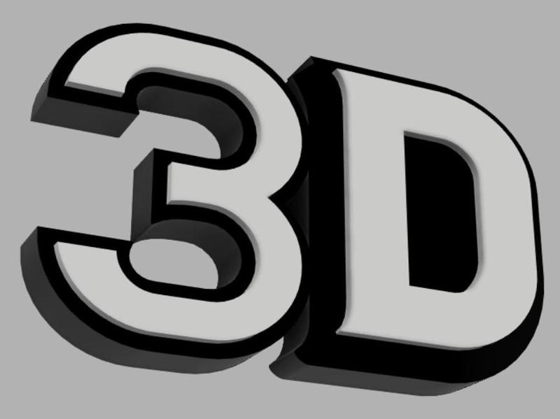 LUMINOUS SIGN LOGO 3D