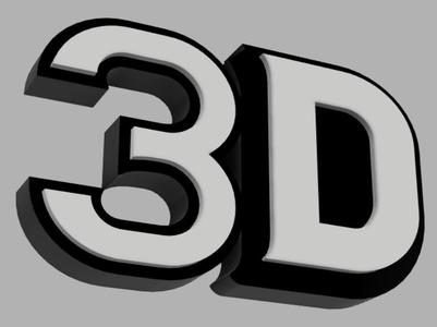 LUMINOUS SIGN LOGO 3D