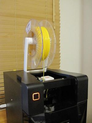 Improved spool holder for PP3DP UP! mini