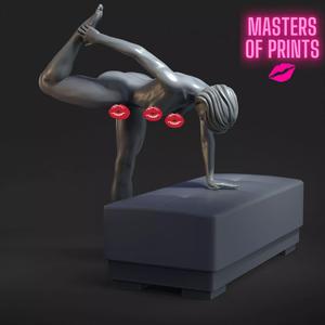 sexy pose - NSFW - EROTIC MINIATURE 75 MM SCALE