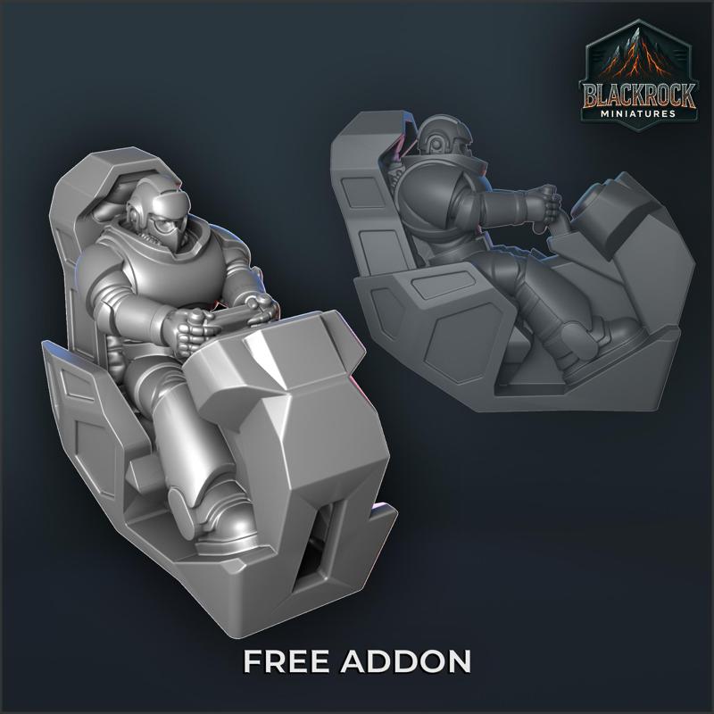 Warborn Celestial Jetwing - Pilot - Free addon