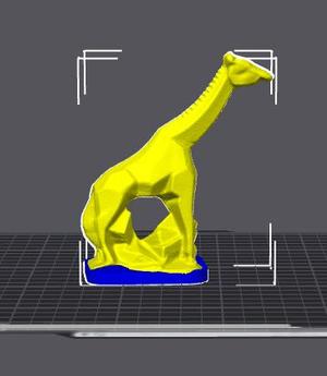 Giraffe with Base Design