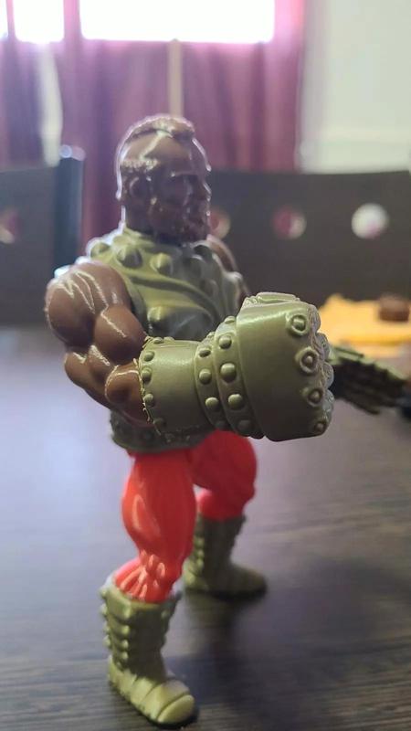 Mr T masters of wwe universe custom figure