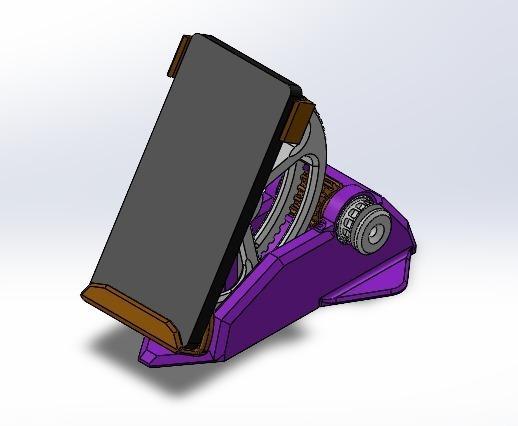 Geared cellular base