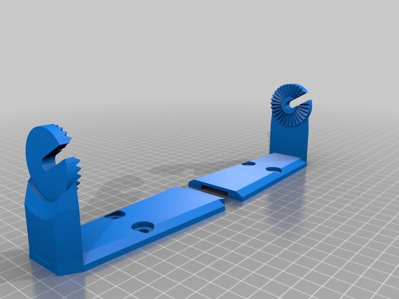 Lowrance Elite7 medium profile mount