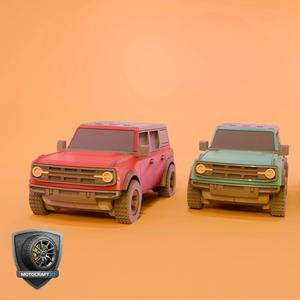 Awesome Bronco Off-Roader! - Printable 3d model - STL files - Personal Use