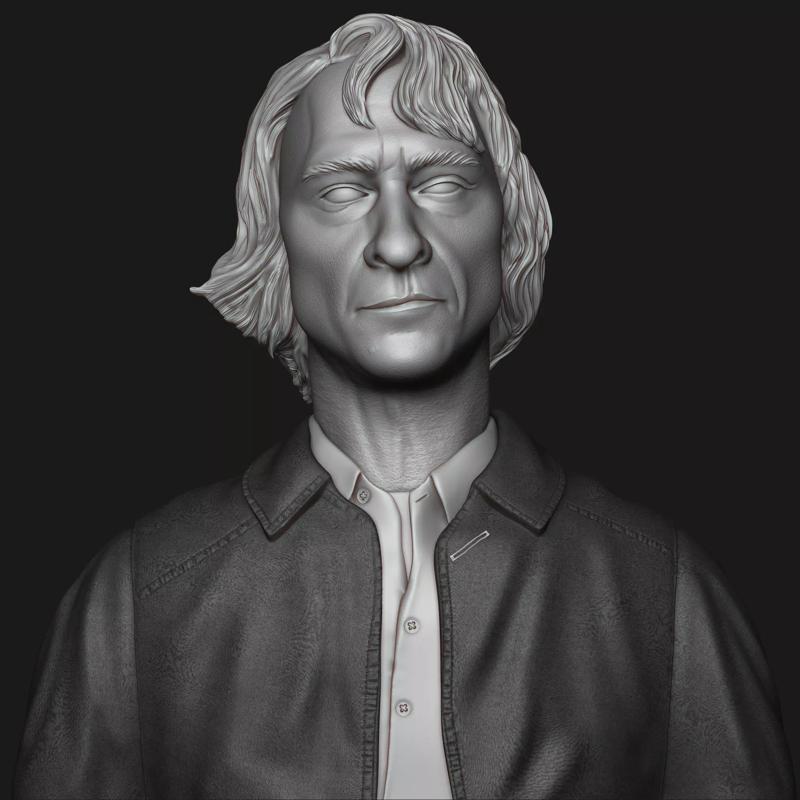 Arthur Fleck Joaquin Phoenix from Joker movie 3D print model