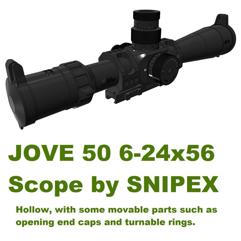 Jove 50 Snipex Sniper Scope