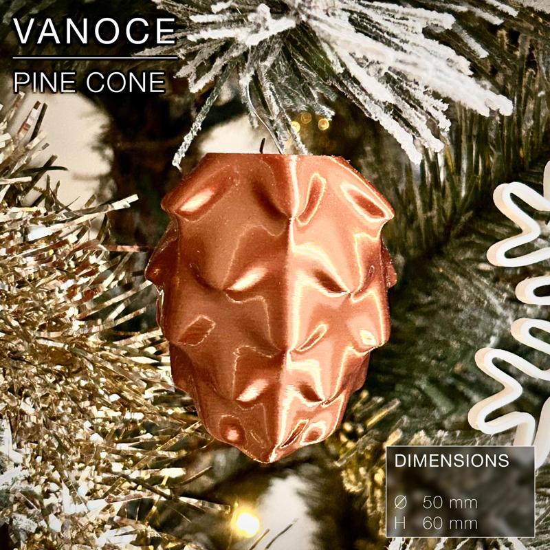 VANOCE  |  Hanging Pine Cone, Christmas Tree